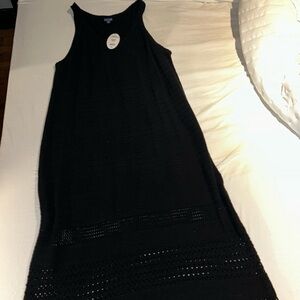 Black crochet dress size 22 tag still on it
